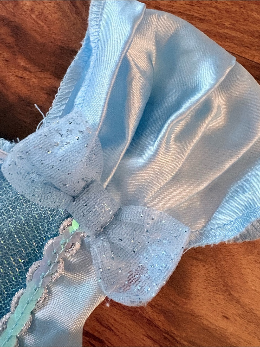 Disney Princess Toddler Girls 2 Costumes Cinderella & Belle 3T 4T Beauty Beast - Picture 10 of 10